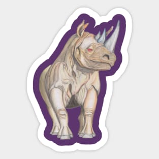 Crash of Rhinos Shroomy Major Tripps Sticker